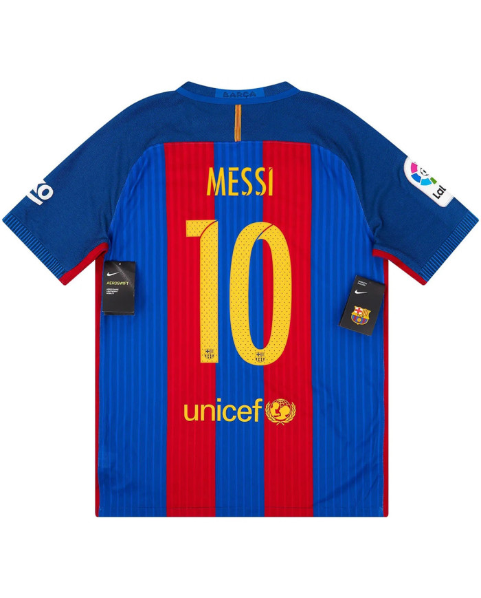Messi 10 Barcelona Home Retro Jersey 2016/17