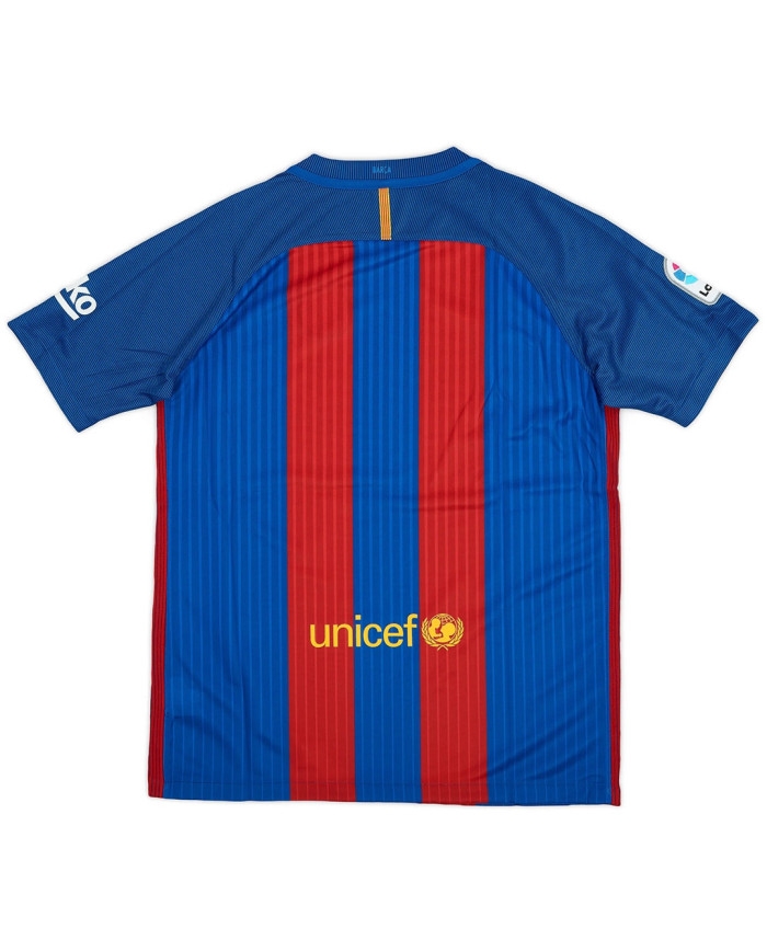 Messi 10 Barcelona Home Retro Jersey 2016/17
