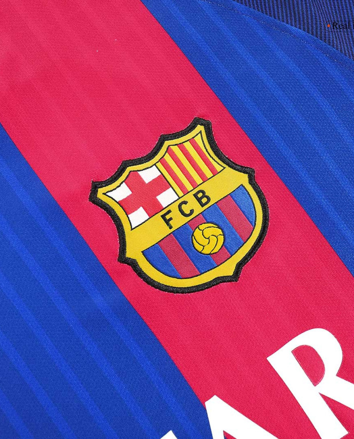 Messi 10 Barcelona Home Retro Jersey 2016/17