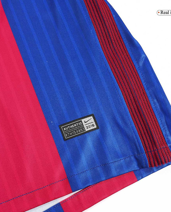 Messi 10 Barcelona Home Retro Jersey 2016/17