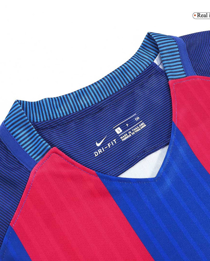 NEYMAR JR 11 Retro Barcelona Home Jersey 2016/17