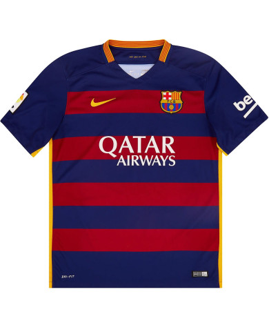 Suárez 9 Retro Barcelona Home Jersey 2015/16 Suárez 9 Retro Barcelona Home Jersey 2015/16