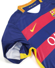 Suárez 9 Retro Barcelona Home Jersey 2015/16