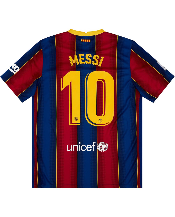 Messi 10 Retro Barcelona Home Jersey 2020/21