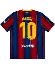 Messi 10 Retro Barcelona Home Jersey 2020/21