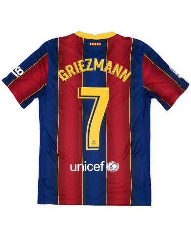 GRIEZMANN 7 Retro Barcelona Home Jersey 2020/21 GRIEZMANN 7 Retro Barcelona Home Jersey 2020/21