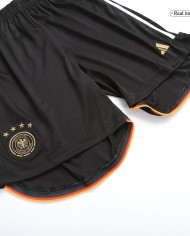 Germany Soccer Shorts Home Replica World Cup 2022