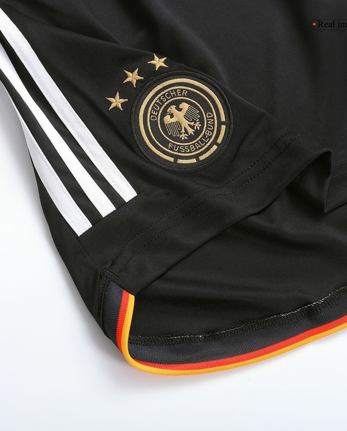 Germany Soccer Shorts Home Replica World Cup 2022