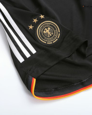 Germany Soccer Shorts Home Replica World Cup 2022