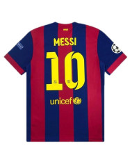 Messi 10 Retro Barcelona Home Jersey 2014/15
