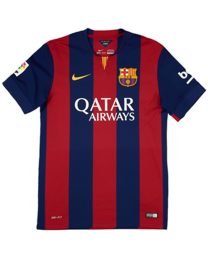 Neymar Jr 11 Barcelona Retro Home Jersey 2014/15