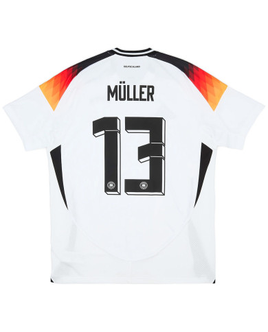 MÜLLER 13 Germany Home Jersey Euro 2024 MÜLLER 13 Germany Home Jersey Euro 2024