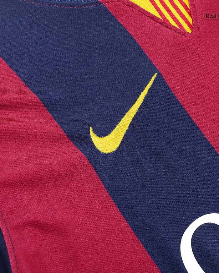 SUÁREZ 9 Retro Barcelona Home Jersey 2014/15