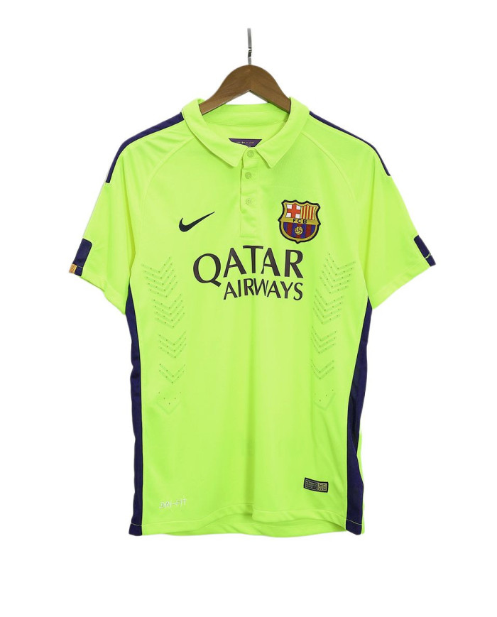 Messi 10 Retro Barcelona Third Jersey 2014/15