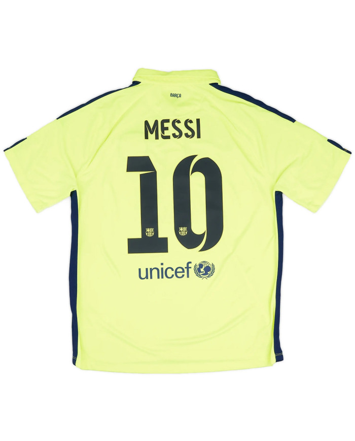 Messi 10 Retro Barcelona Third Jersey 2014/15