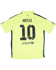 Messi 10 Retro Barcelona Third Jersey 2014/15