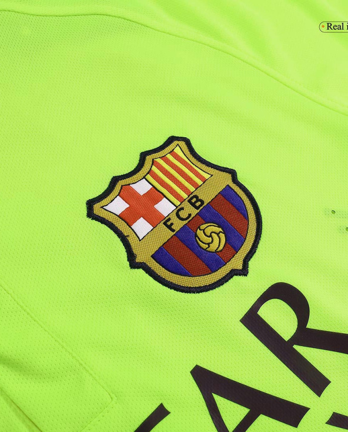 Messi 10 Retro Barcelona Third Jersey 2014/15