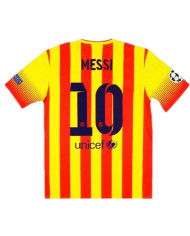 Messi 10 Retro Barcelona Away Jersey 2013/14
