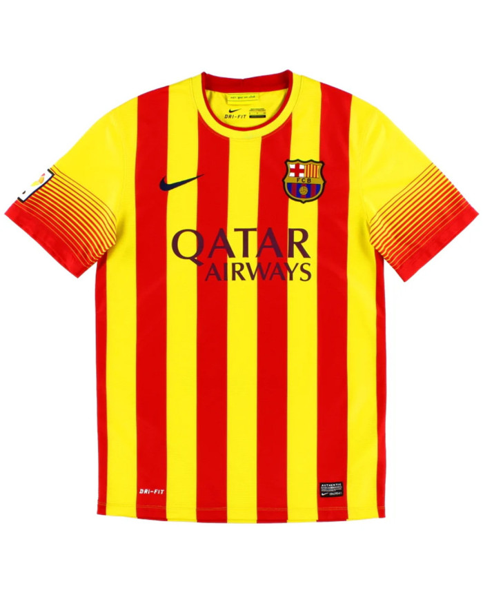Messi 10 Retro Barcelona Away Jersey 2013/14