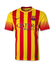Messi 10 Retro Barcelona Away Jersey 2013/14