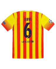 XAVI 6 Retro Barcelona Away Jersey 2013/14