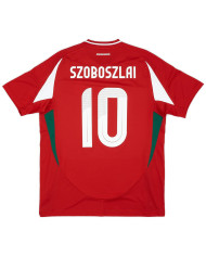 Szoboszlai 10 Hungary Home Jersey Euro 2024