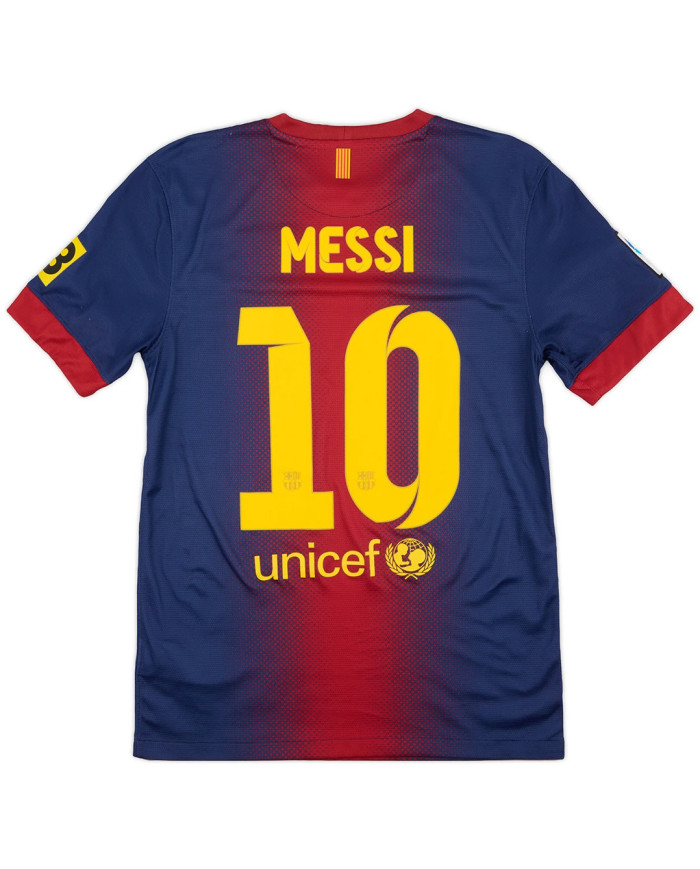 Messi 10 Retro Barcelona Home Jersey 2012/13