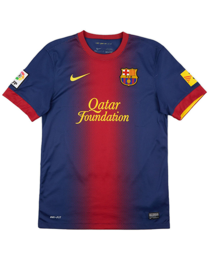 Messi 10 Retro Barcelona Home Jersey 2012/13