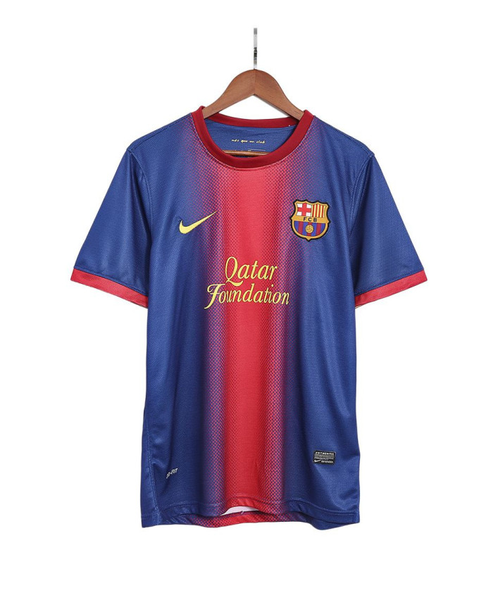 Messi 10 Retro Barcelona Home Jersey 2012/13