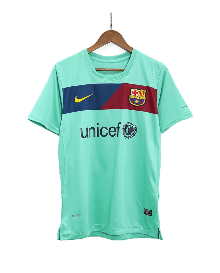 Messi 10 Retro Barcelona Away Jersey 2010/11