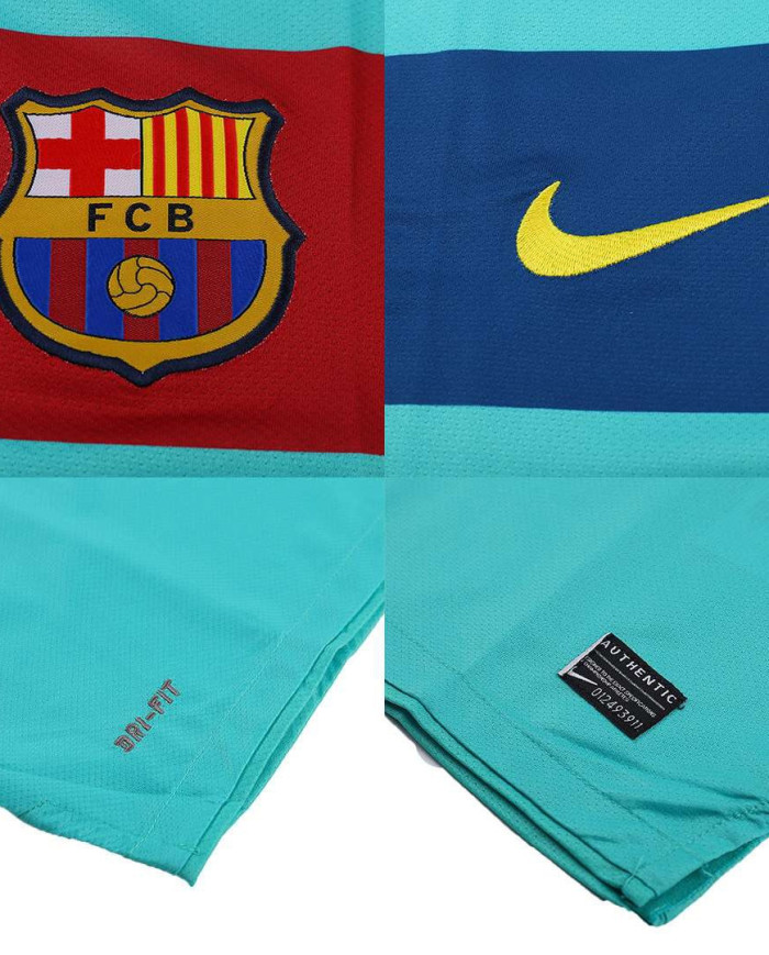 Messi 10 Retro Barcelona Away Jersey 2010/11