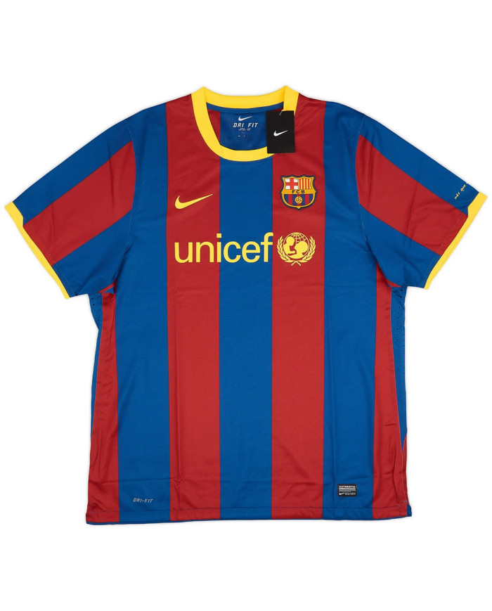 Messi 10 Barcelona Retro Jersey Home 2010/11