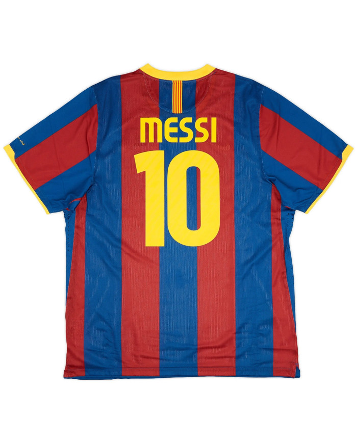 Messi 10 Barcelona Retro Jersey Home 2010/11