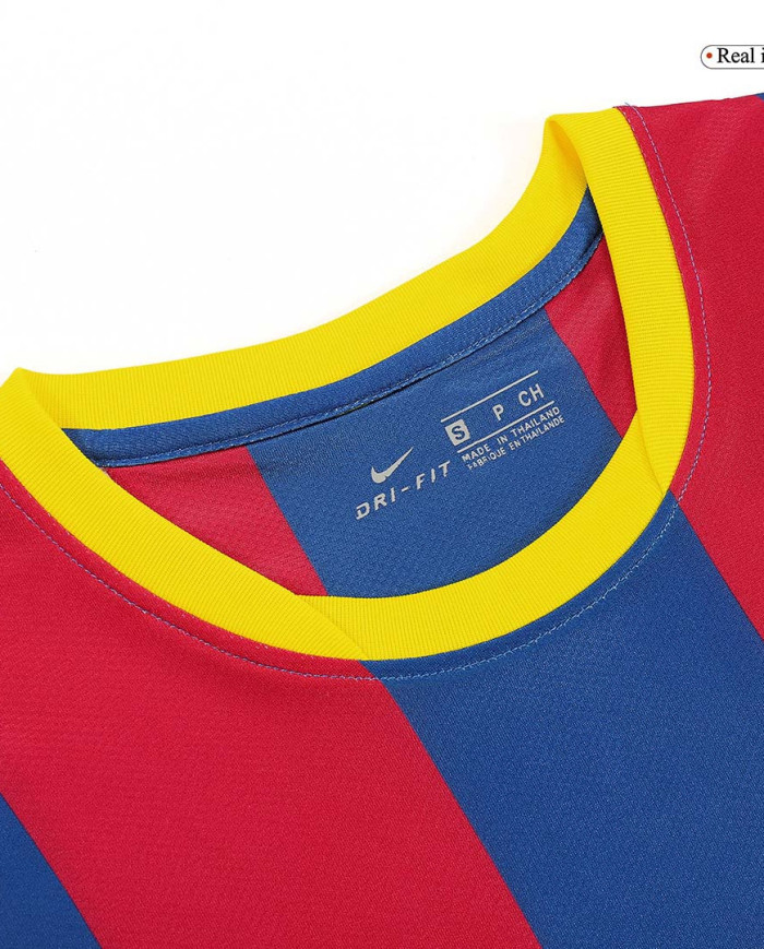 Messi 10 Barcelona Retro Jersey Home 2010/11