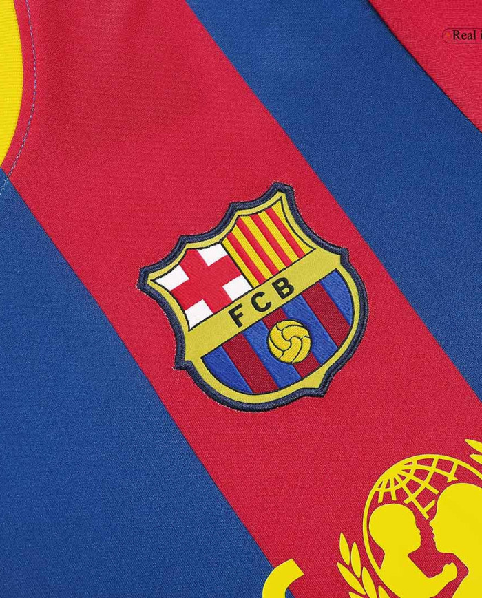 Messi 10 Barcelona Retro Jersey Home 2010/11