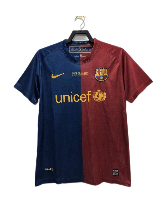 Barcelona UCL Final Retro Home Jersey 2008/09
