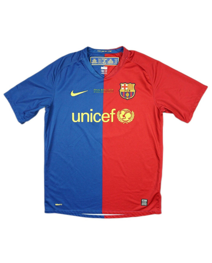 Barcelona UCL Final Retro Home Jersey 2008/09