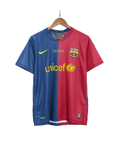 Barcelona UCL Final Retro Home Jersey 2008/09 Barcelona UCL Final Retro Home Jersey 2008/09