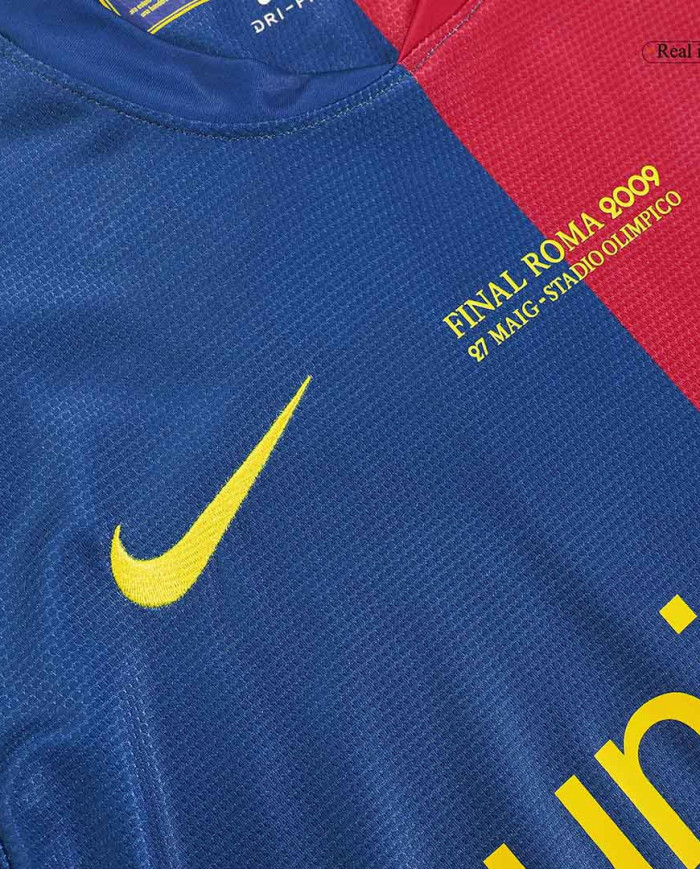 Barcelona UCL Final Retro Home Jersey 2008/09