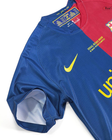 Barcelona UCL Final Retro Home Jersey 2008/09 Barcelona UCL Final Retro Home Jersey 2008/09