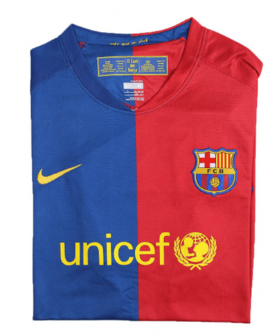 Messi 10 Barcelona UCL Final Retro Home Jersey 2008/09 Messi 10 Barcelona UCL Final Retro Home Jersey 2008/09
