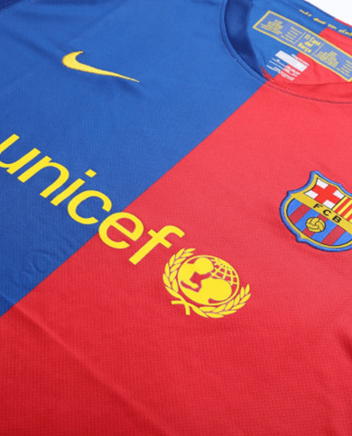Barcelona Henry 14 UCL Final Retro Jersey Home 2008/09 Barcelona Henry 14 UCL Final Retro Jersey Home 2008/09