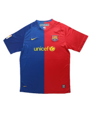 Barcelona A.INIESTA 8 UCL Final Retro Jersey Home 2008/09