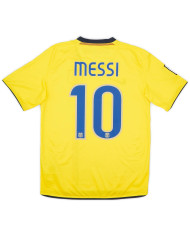 Messi 10 Barcelona Retro Jersey Away 2008/09