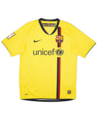 Messi 10 Barcelona Retro Jersey Away 2008/09
