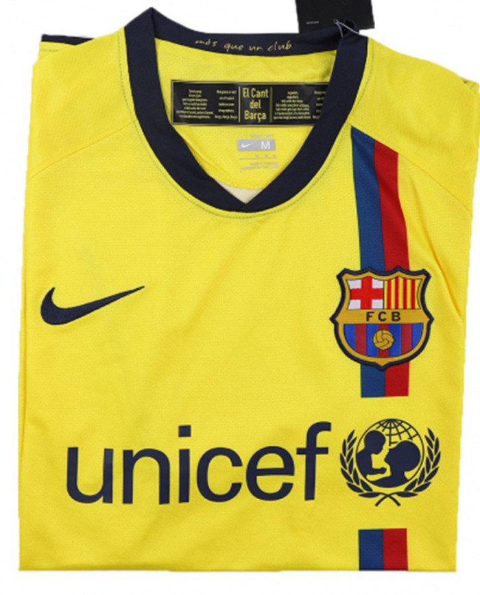 Messi 10 Barcelona Retro Jersey Away 2008/09