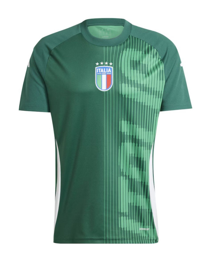 Italy Pre-Match Jersey Green Euro 2024