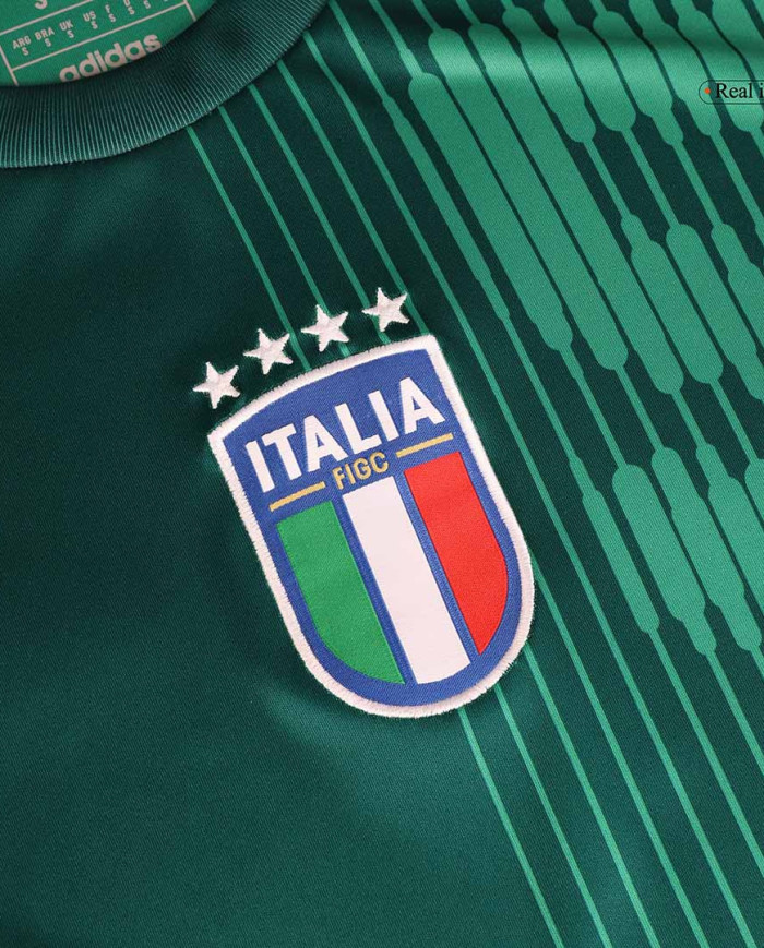 Italy Pre-Match Jersey Green Euro 2024