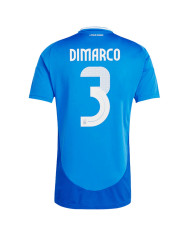 DIMARCO 3 Italy Home Jersey Euro 2024