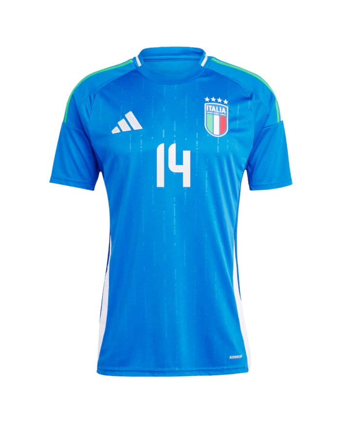 CHIESA 14 Italy Home Jersey Euro 2024